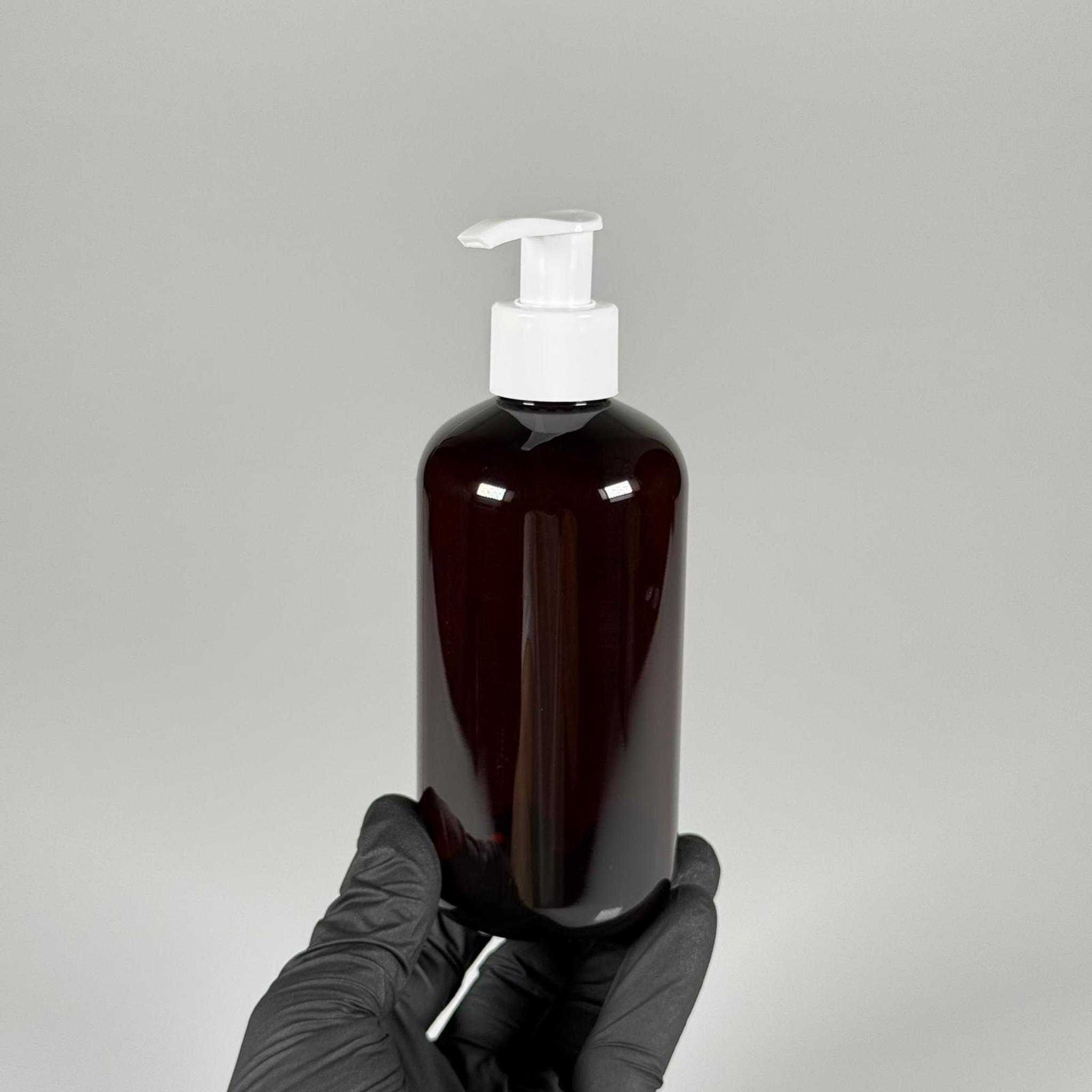 250 CC AMBER ŞİŞE - BEYAZ POMPALI - 250 ML POMPALI PLASTİK ŞİŞE - ZEYNEP MODEL PET ŞİŞE