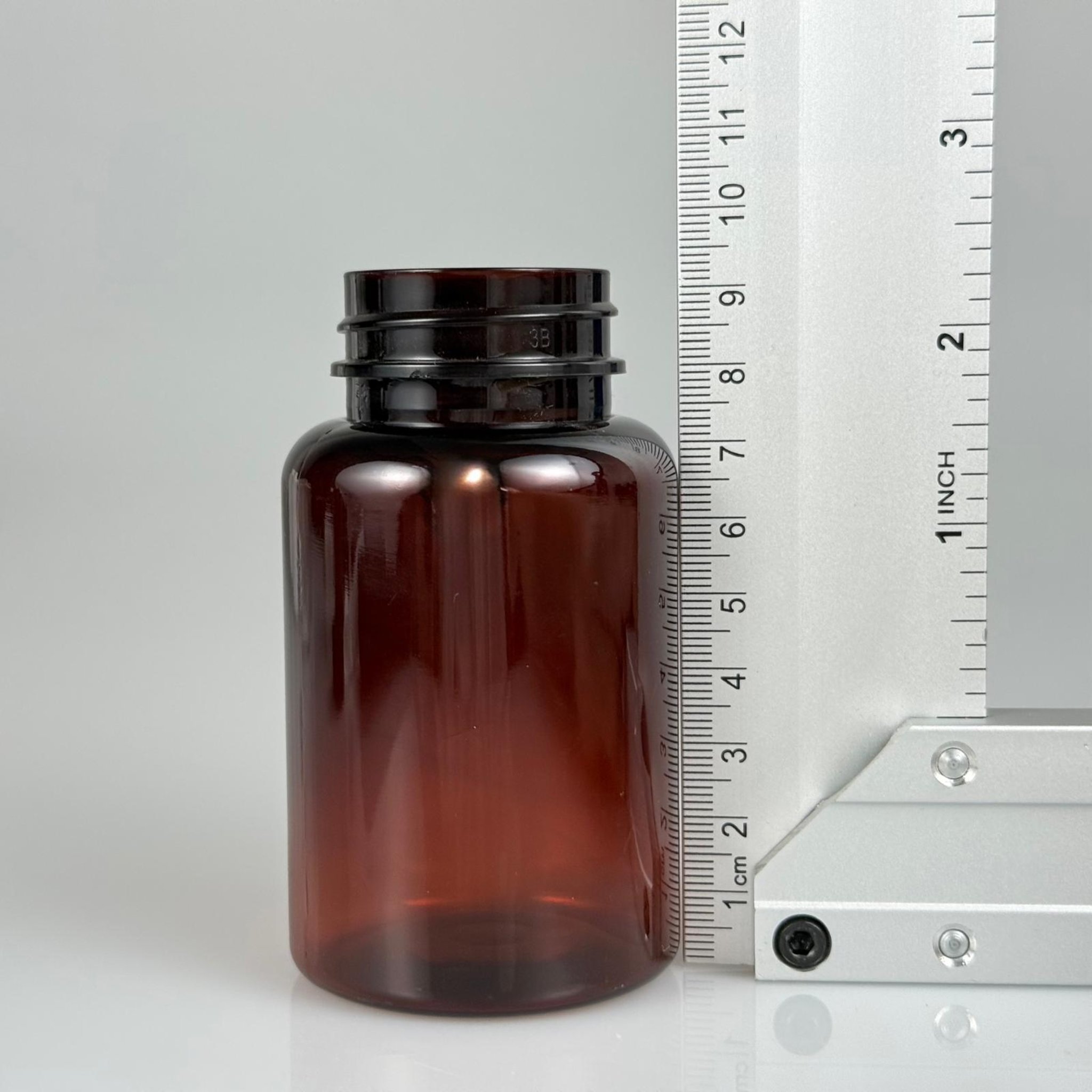 150 CC AMBER PET TABLET ŞİŞESİ - 38 AĞIZ KAPAKSIZ - 150 ML KAPSÜL KUTUSU - İLAÇ ŞİŞESİ - MEDİKAL HAP ŞİŞESİ - FARMASÖTİK KAVANOZ