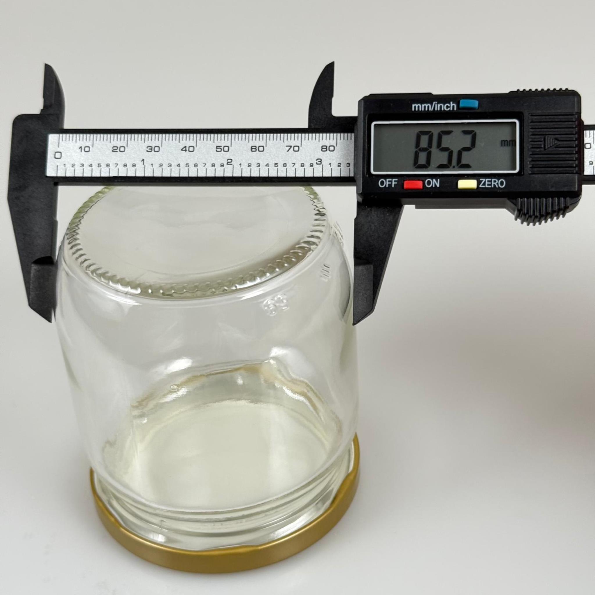 425 CC CAM KAVANOZ - GOLD KUŞAKLI METAL KAPAKLI - 425 ML PAŞABAHÇE BAL , PEKMEZ , KONSERVE , MAGNOLİA VB KAVANOZLARI