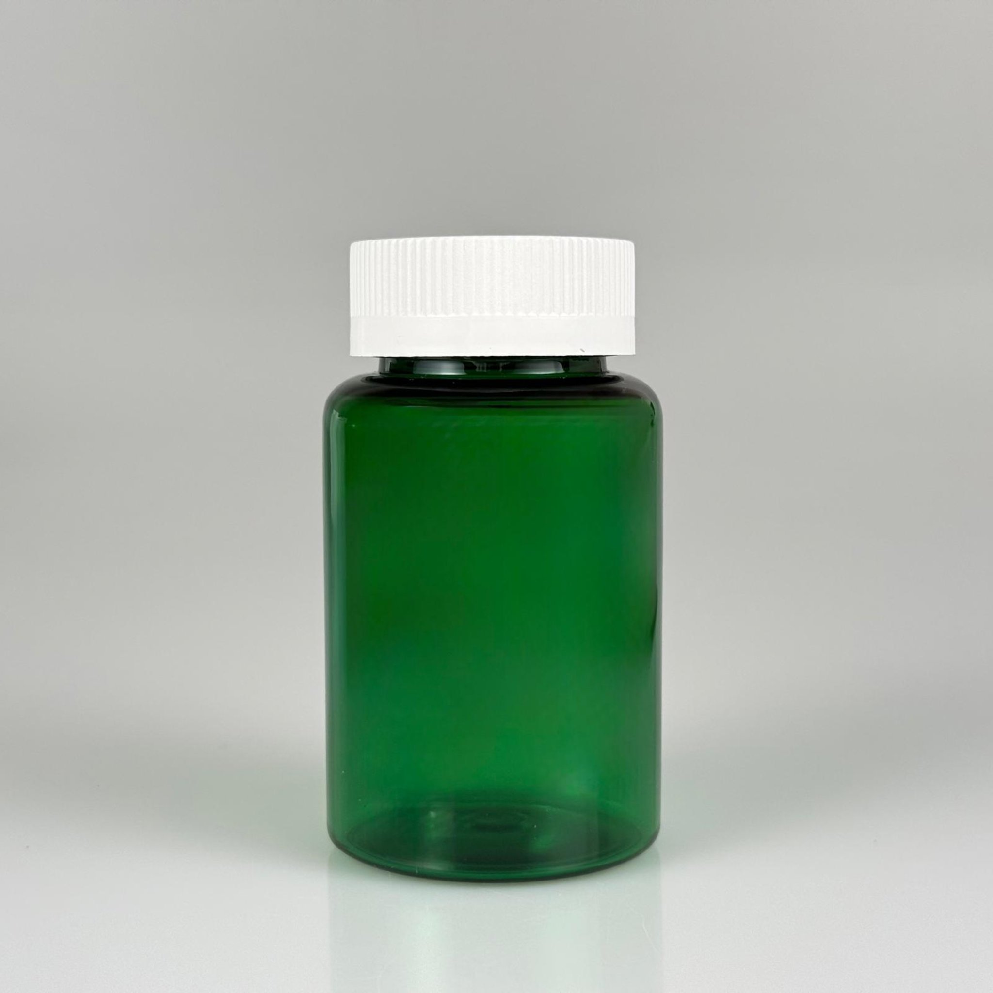 150 ML ÇOCUK KİLİT KAPAKLI TABLET ŞİŞESİ  - 150 CC YEŞİL PET KAVANOZ + 38 MM BEYAZ ÇOCUK KİLİTLİ KAPAK TAKIM -  KAPSÜL KUTUSU - İLAÇ ŞİŞESİ - MEDİKAL HAP ŞİŞESİ - FARMASÖTİK KAVANOZ